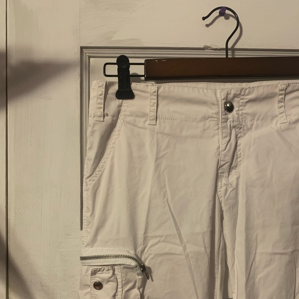 Y2K Women’s White Cargo Pants